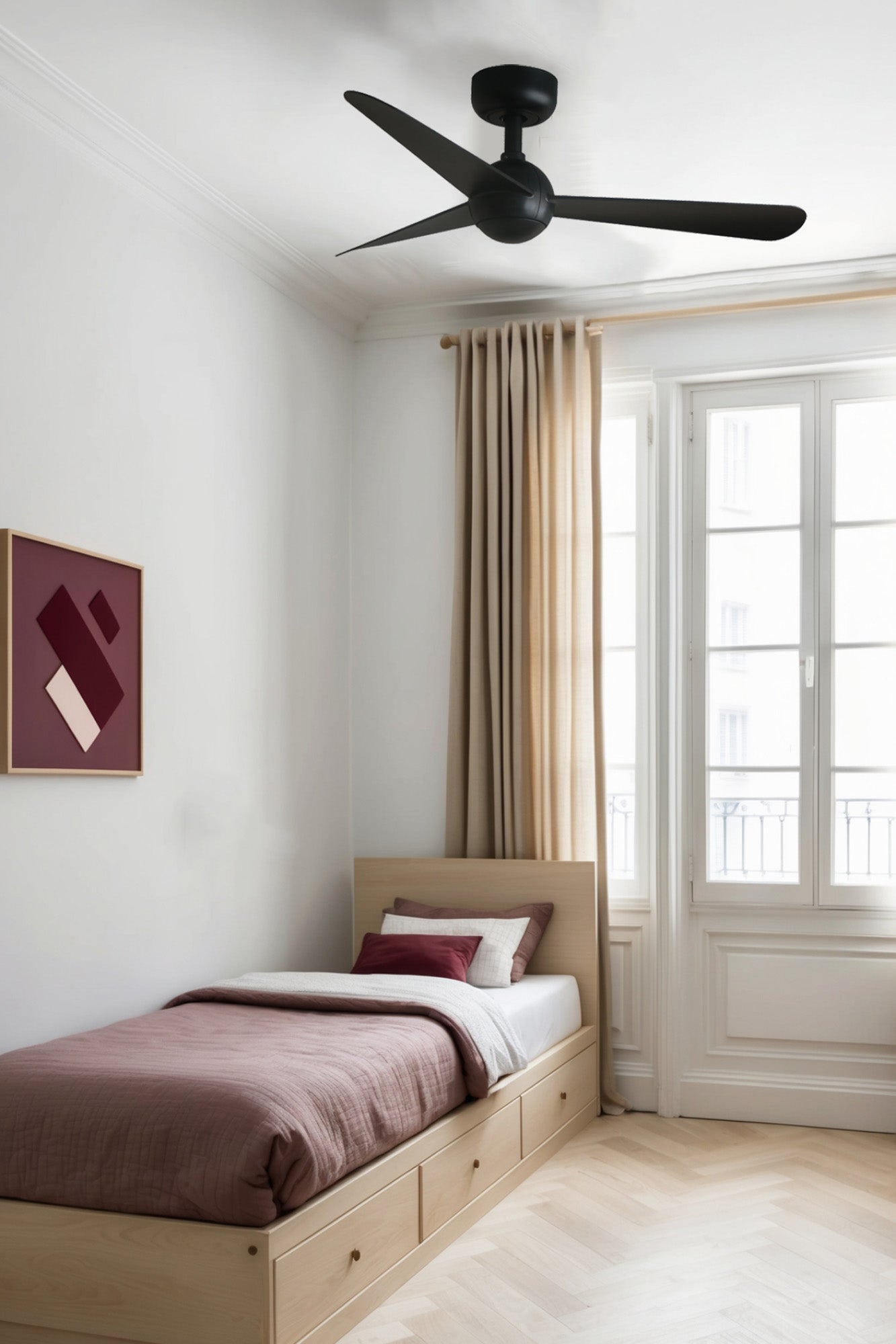 FARO Sfera S Ø900mm – kućište Crna lopatice Crne