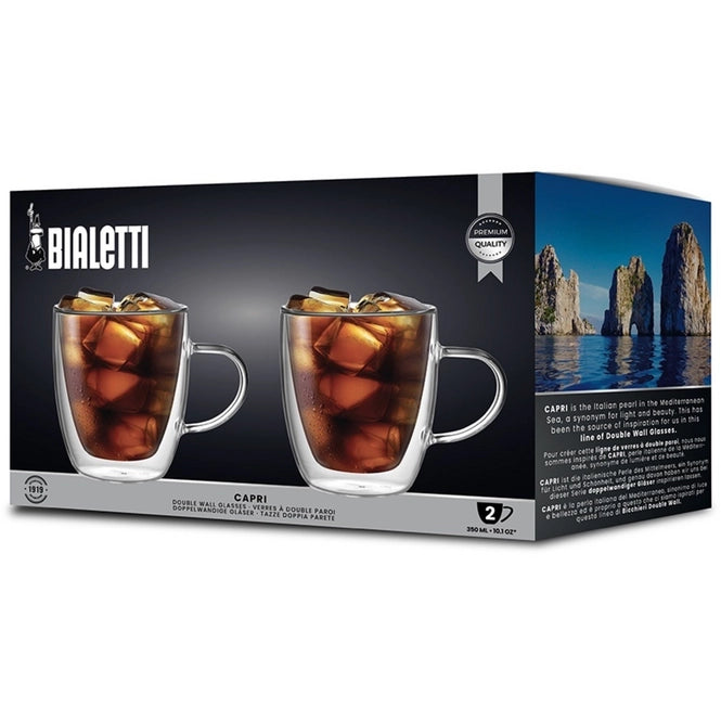 Bialetti CAPRI 350ml čaša za kafu i čaj (set 2kom)