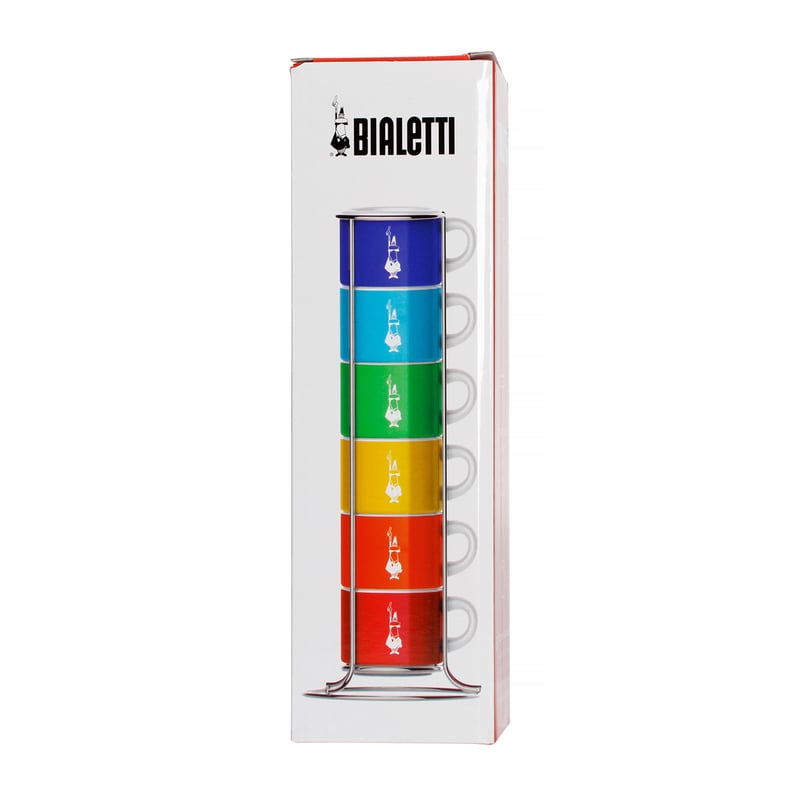 Bialetti Color – set od 6 espresso šoljica