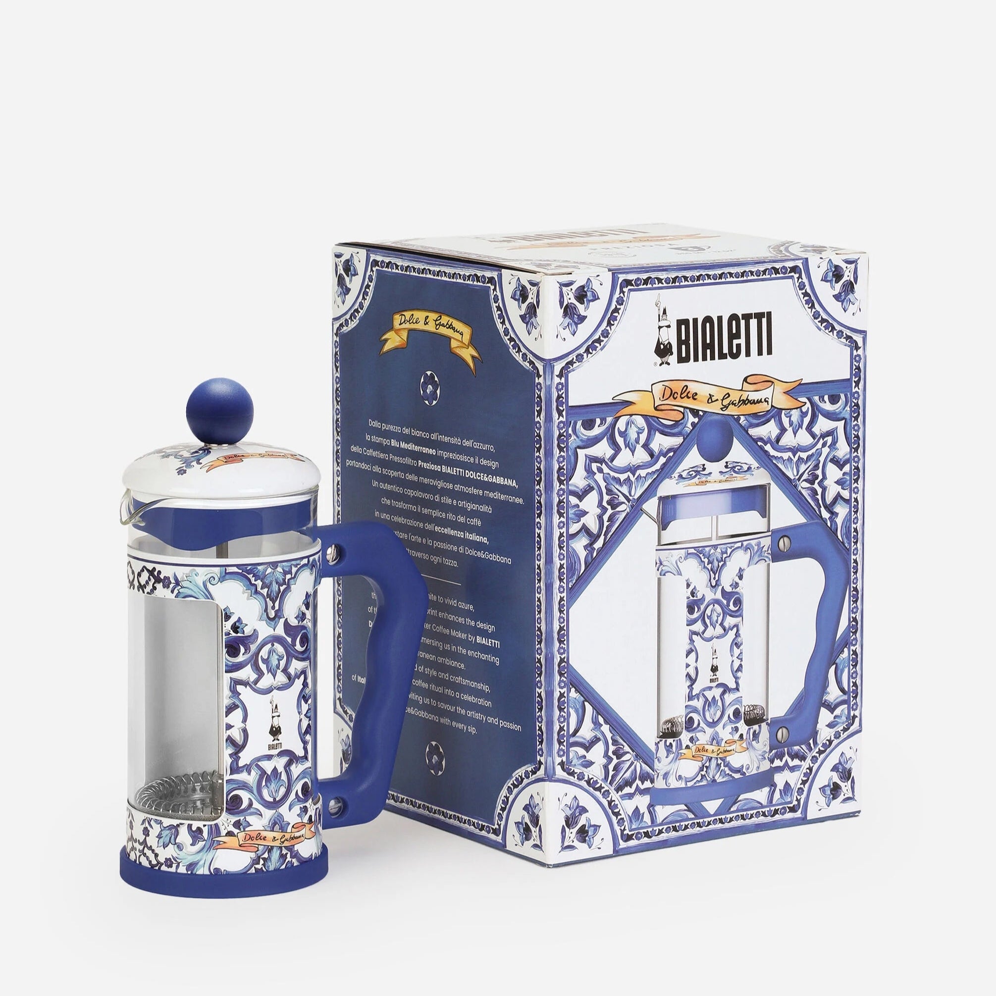 Bialetti Coffee Press Bialetti Dolce&Gabbana Mediterranean Blue