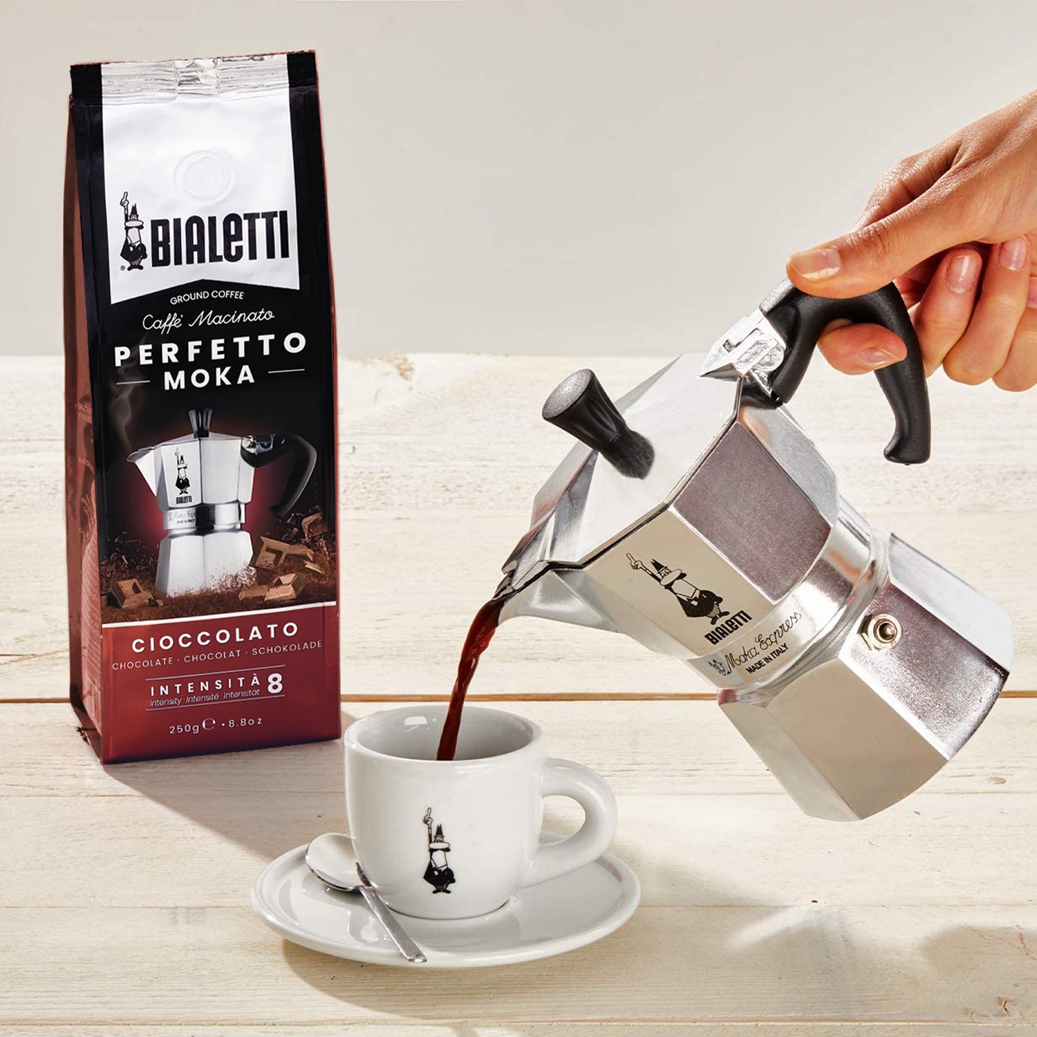 Bialetti Perfetto Moka Cioccolato 250g