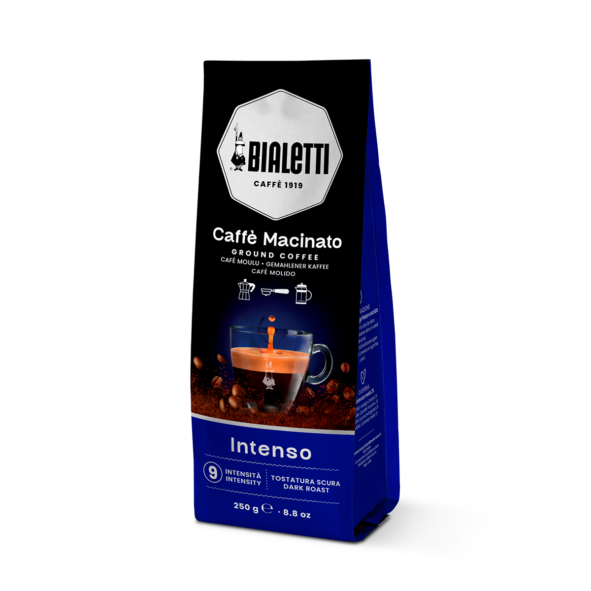 Bialetti - Caffe Macinato Intenso Espresso 250g
