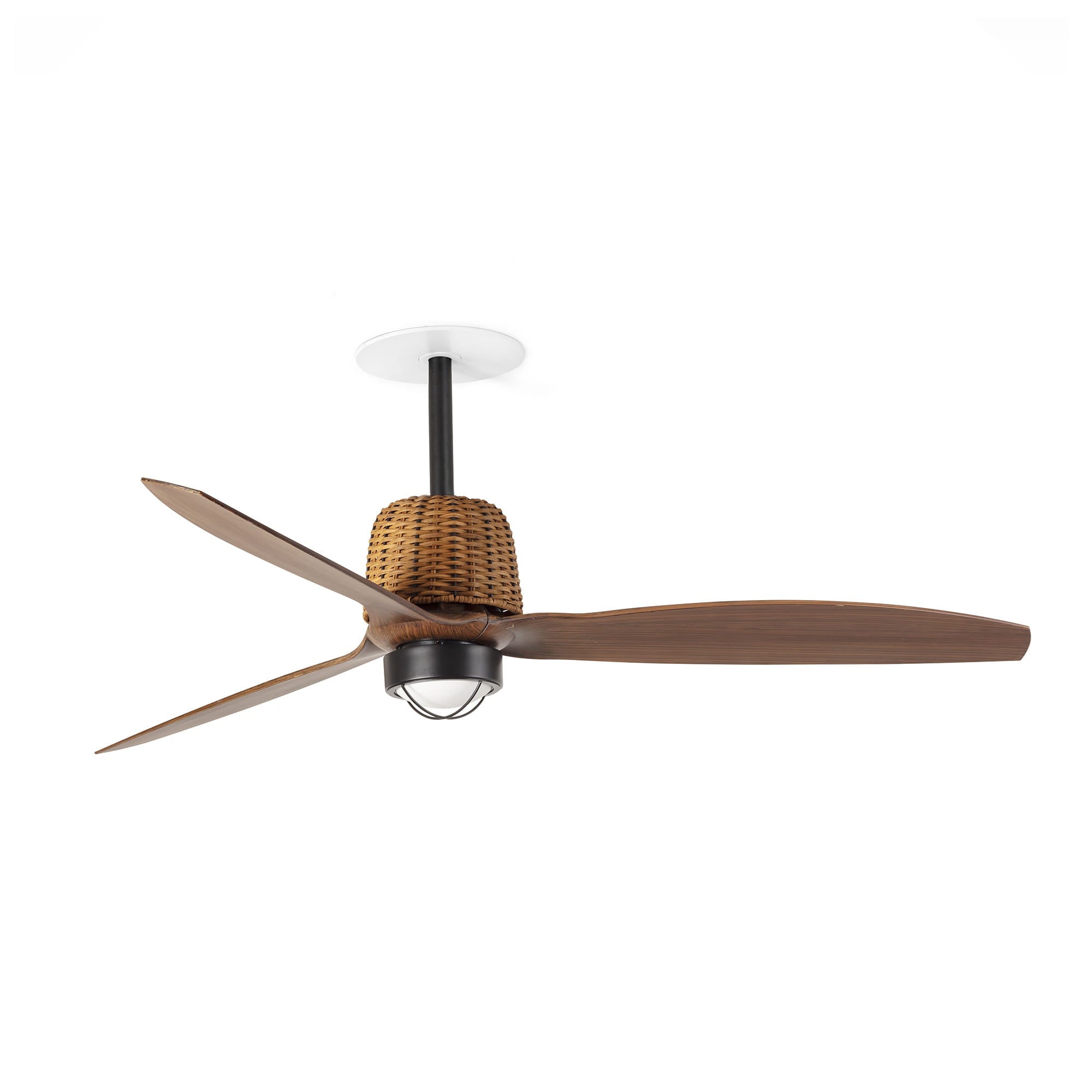 FARO Weaver Fan Ø1280mm – kućište Crna lopatice Orah
