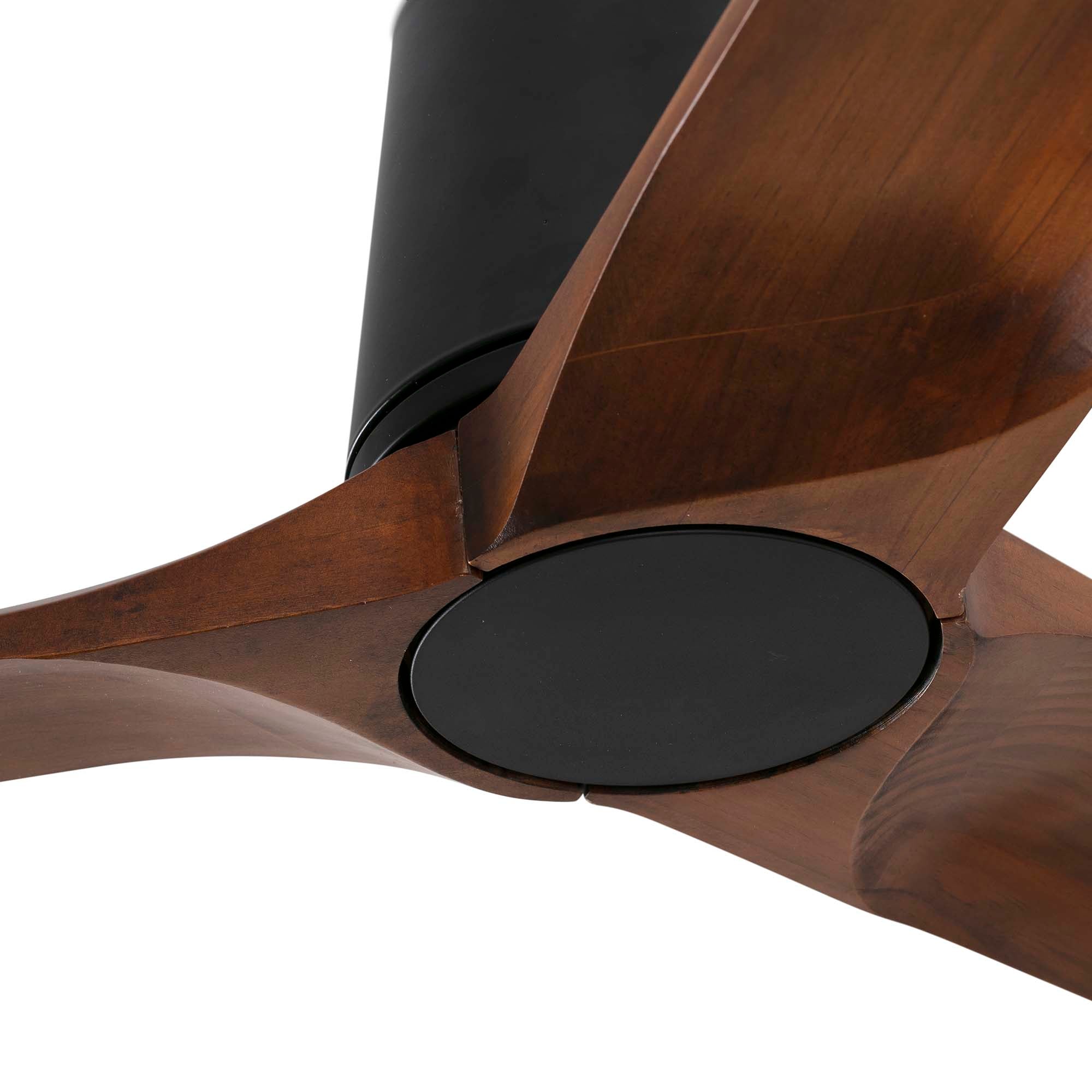 FARO Heywood Tub L Ø1320mm – kućište Crna lopatice Orah