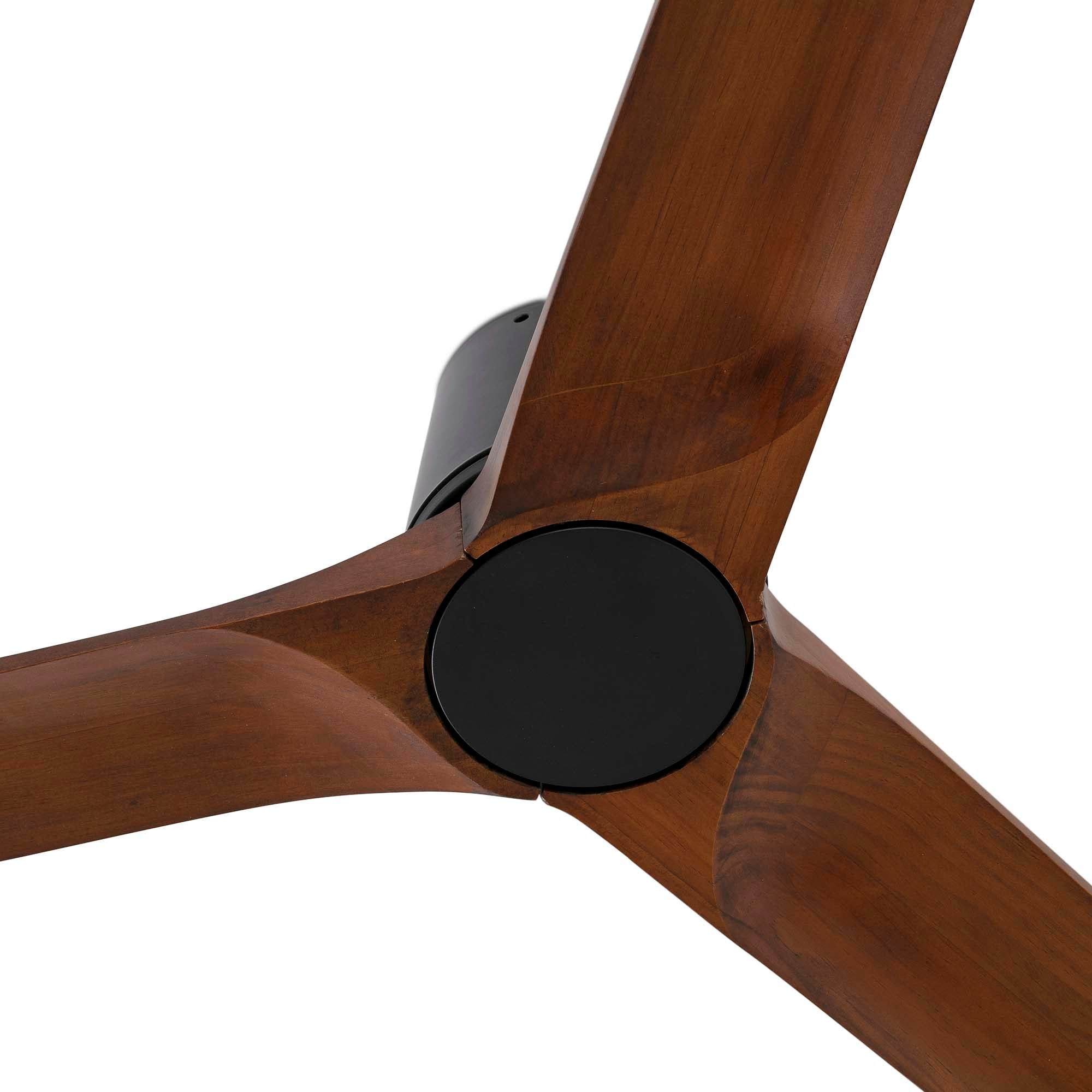 FARO Heywood Tub L Ø1320mm – kućište Crna lopatice Orah