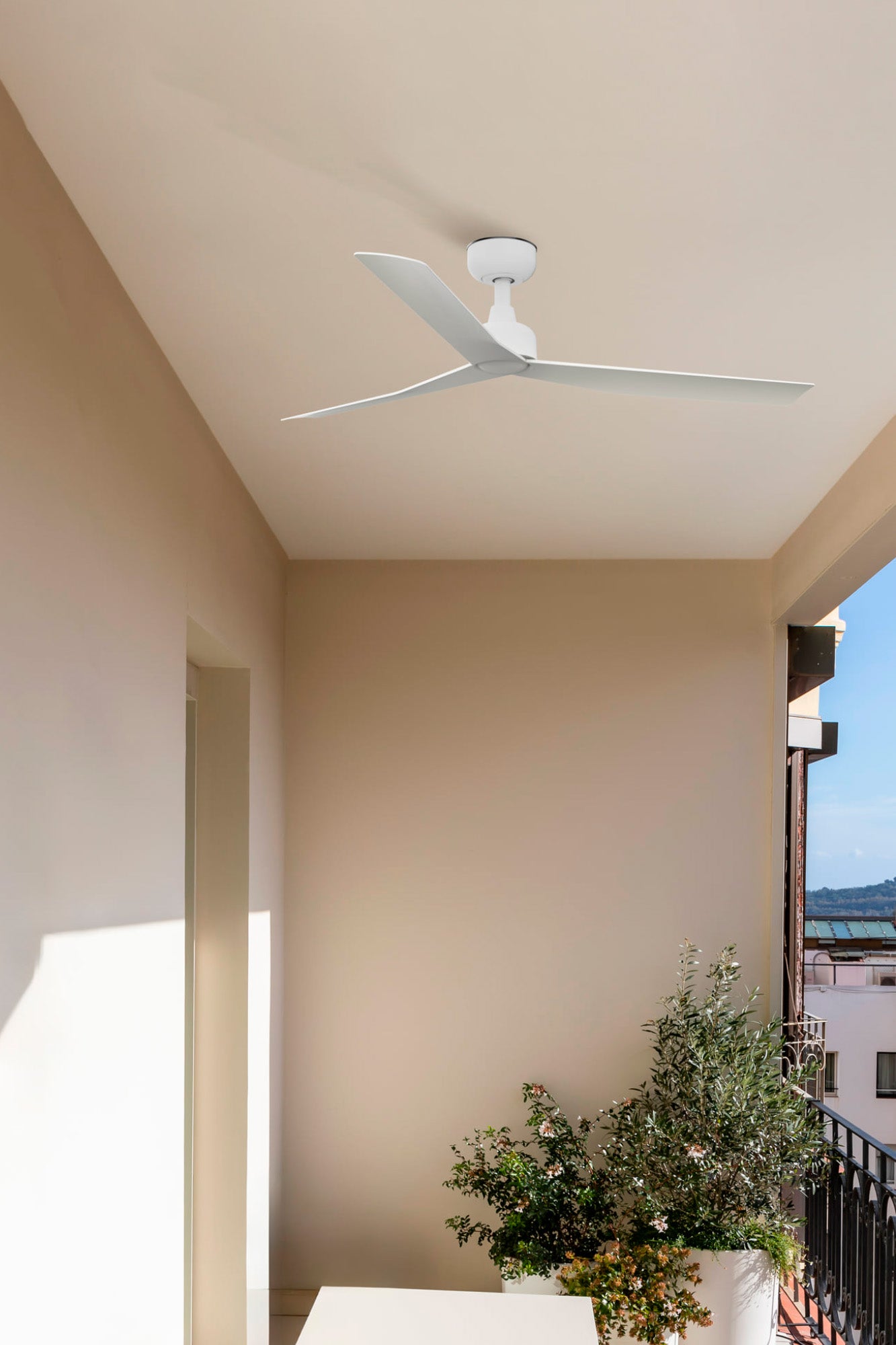 FARO Marine Ø1250mm – kućište Bela lopatice Bele