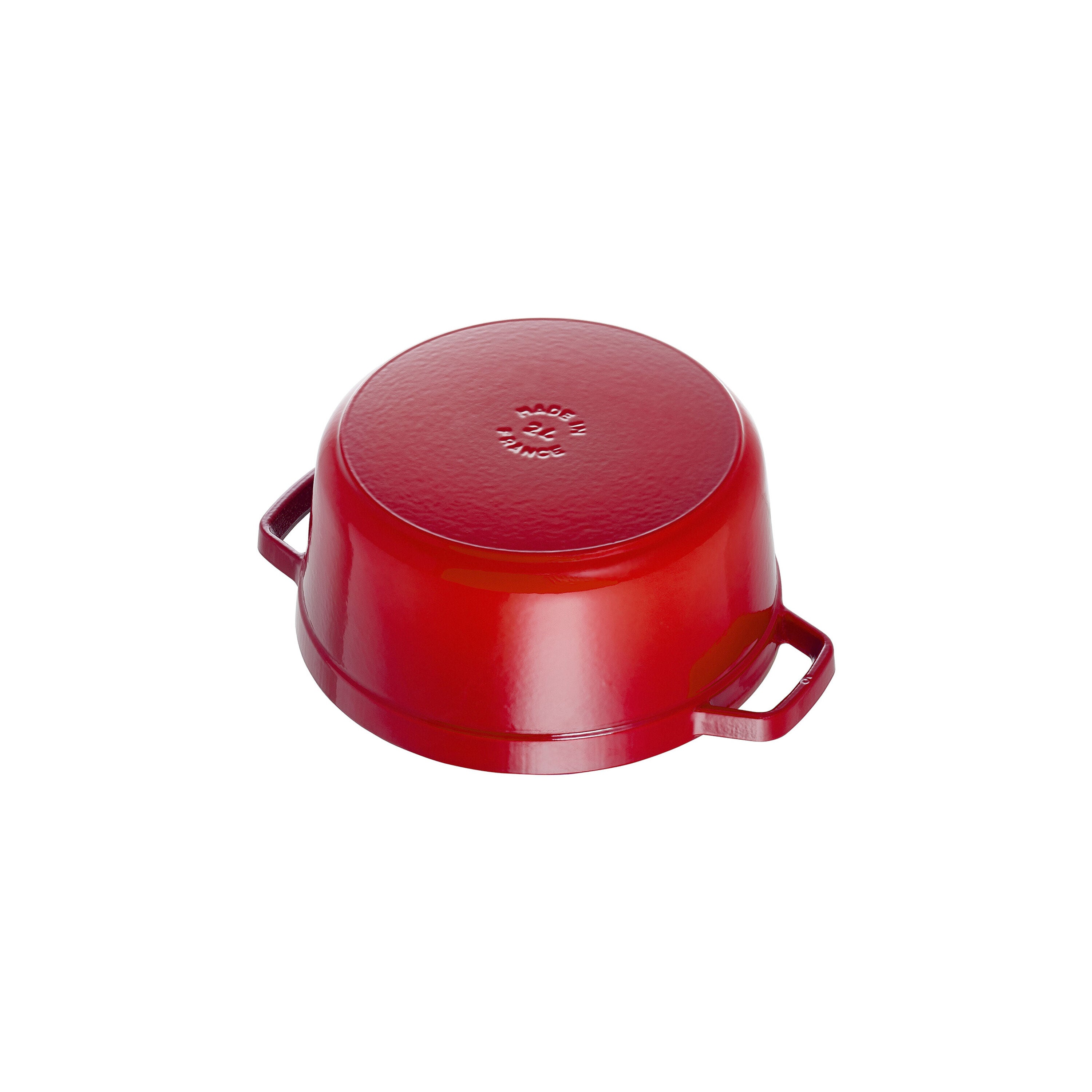 Staub La Cocotte 24 cm Cherry gusana šerpa s poklopcem