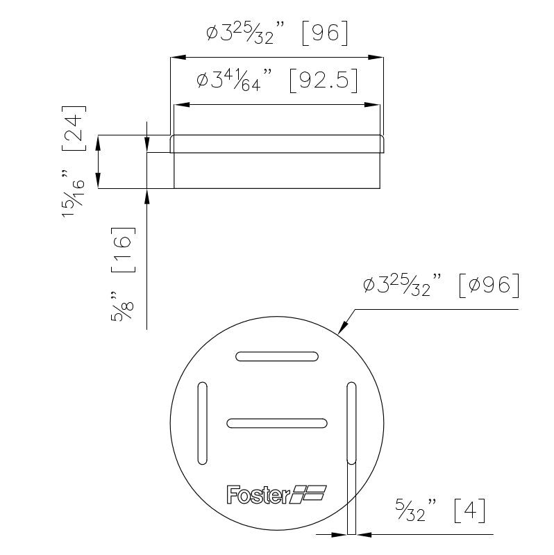Foster Držač noževa workstation 8100 030