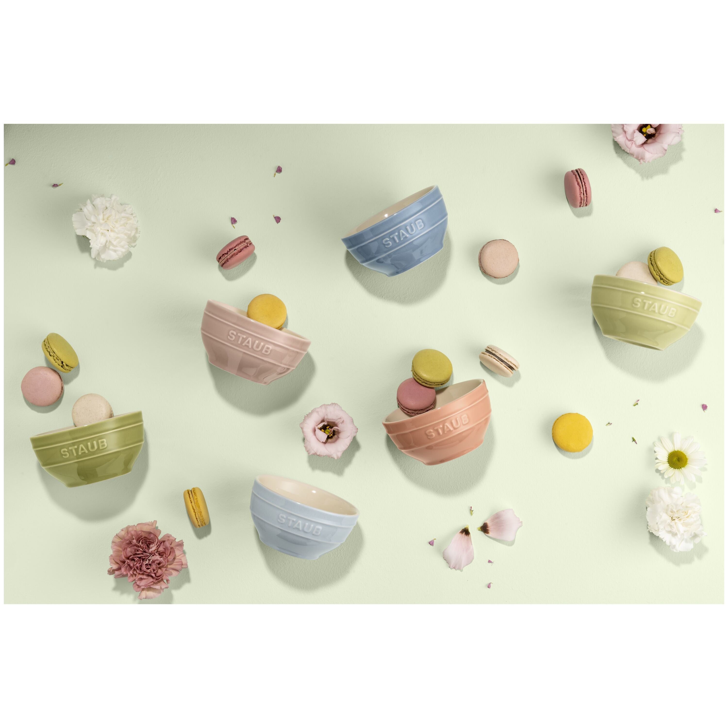 Staub Bowl set macaron,  / 6-pcs | ceramic