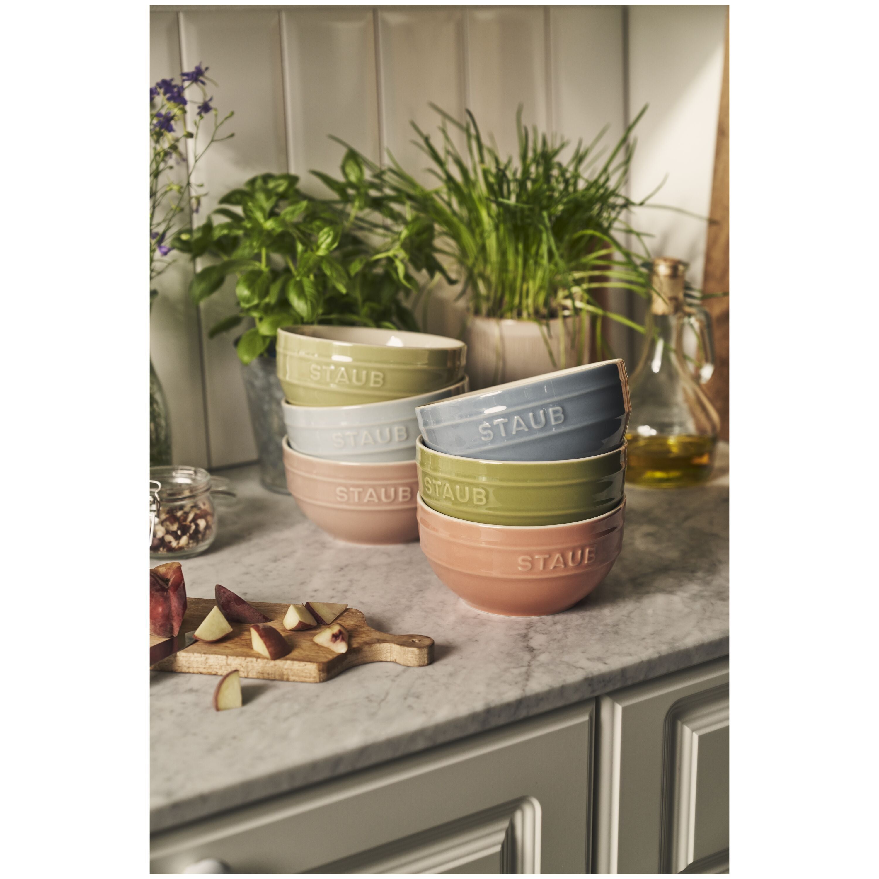 Staub Bowl set macaron,  / 6-pcs | ceramic