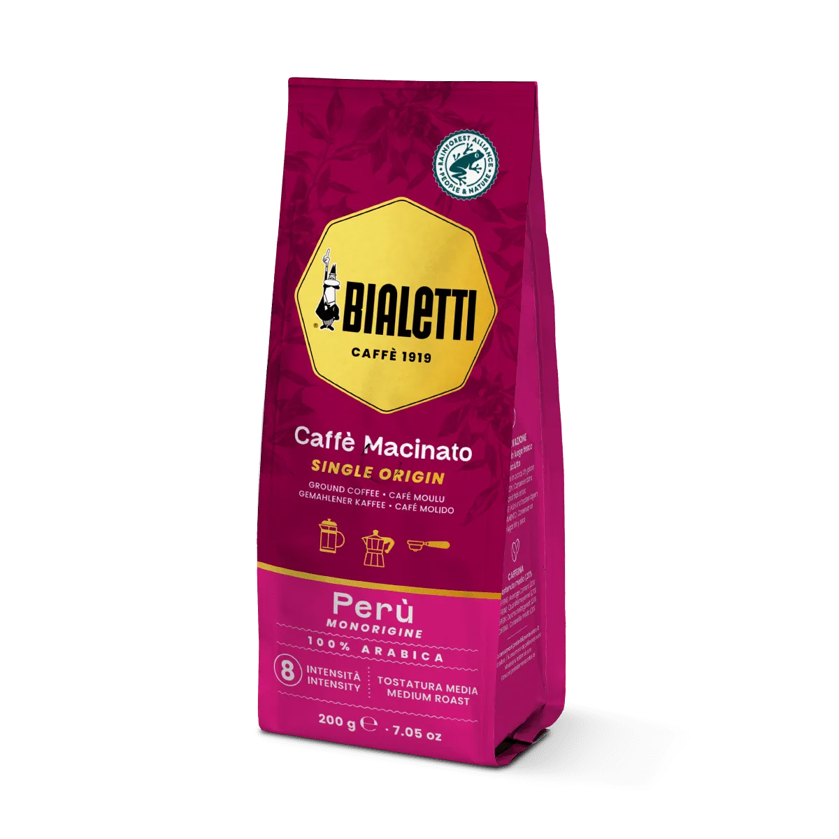 Bialetti Ground caffe – Monorigine Peru mlevena kafa 200 g