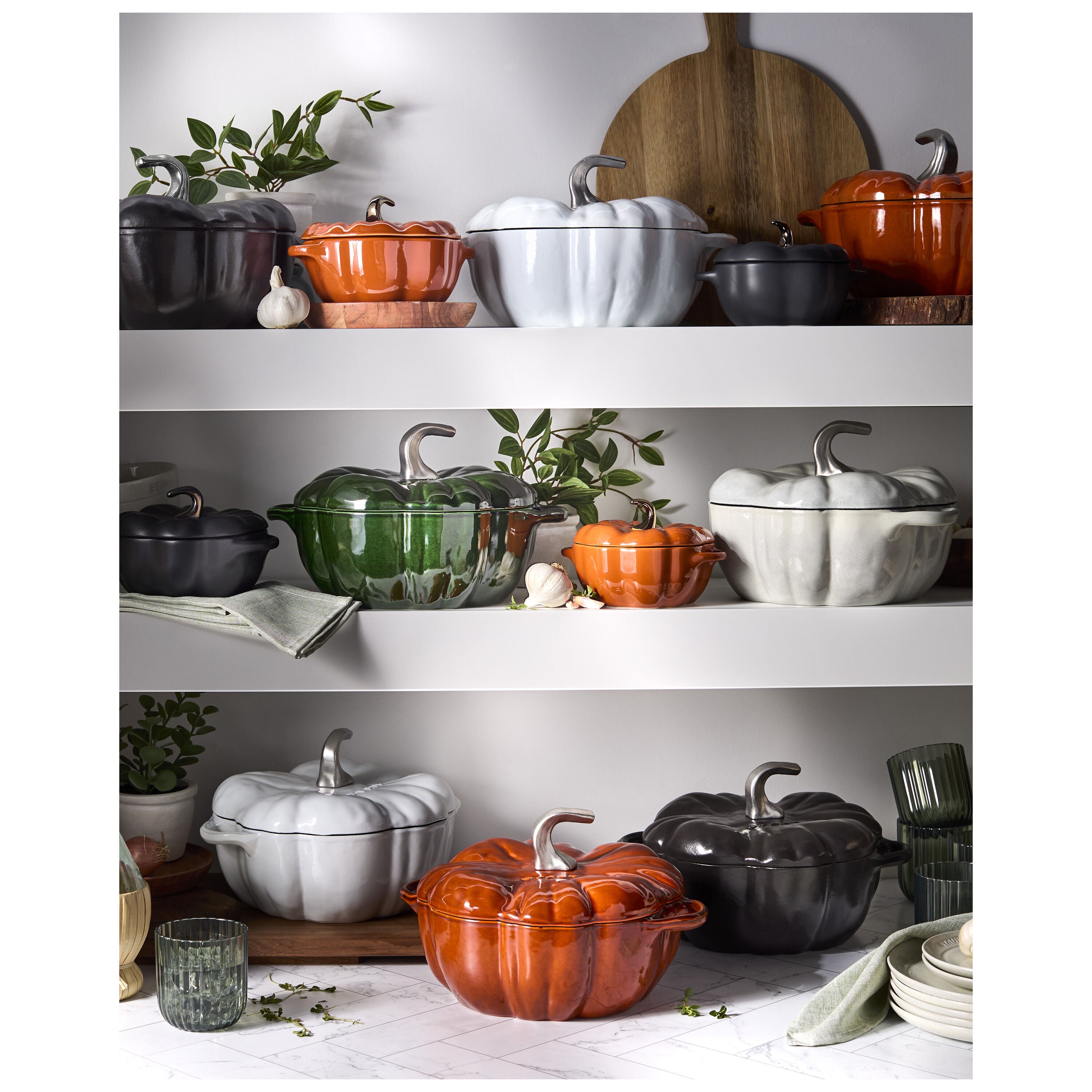 Staub Cocotte | pumpkin | cast iron