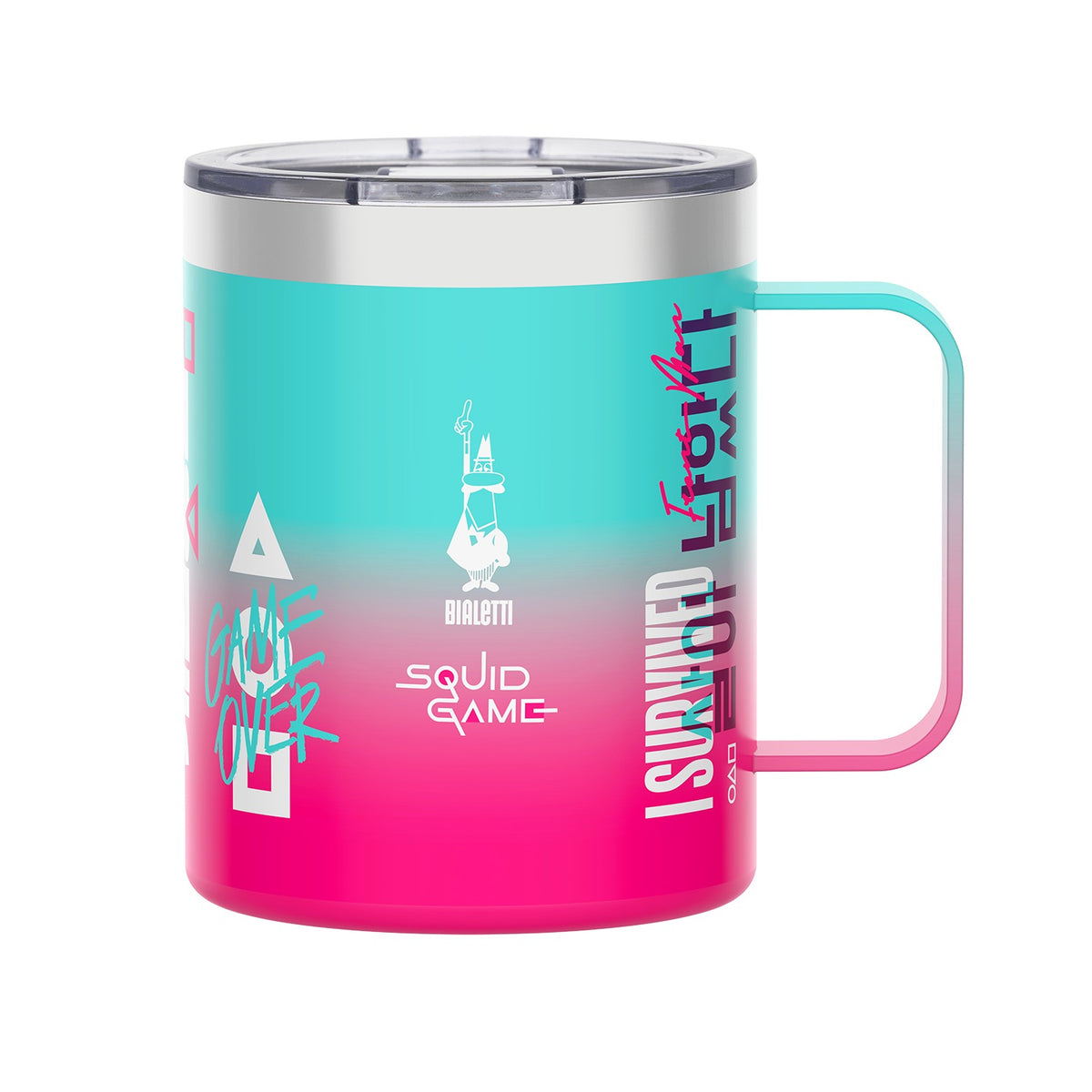 Bialetti x Squid Game Termo Šolja sa ručicom